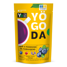 Чай-сашет YO GO DA  з лохиною та лавандою 50г