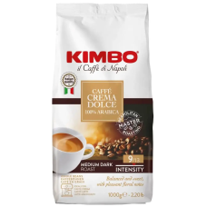 Кава в зернах KIMBO CREMA DOLCE 100% Arabica 1кг