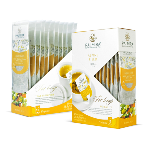 Чай Palmira t-cup BOX "Альпійський луг" для чашки трав'яний Чай Palmira t-cup BOX "Альпійський луг" для чашки трав'яний