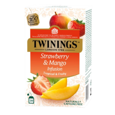 Чай Twinings фруктовий полуниця та манго в пакетиках (20х2г) Чай Twinings фруктовий полуниця та манго в пакетиках (20х2г)