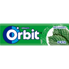 Жувальна гумка Orbit Spearmint 60шт/уп.