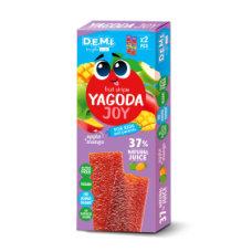 Пастила фруктова в інд. упаковці "Jagoda Joy" із соком манго D. E. M. I. 8шт/15г