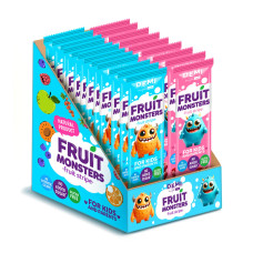 Пастила фруктова "Fruit Monsters" із соком малини ТМ D.E.M.I., 15 г ШОУБОКС